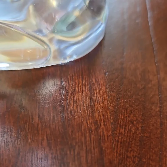 Signed Orrefors Kosta Boda Clear Crystal Cat Sculpture - Picture 8 of 8